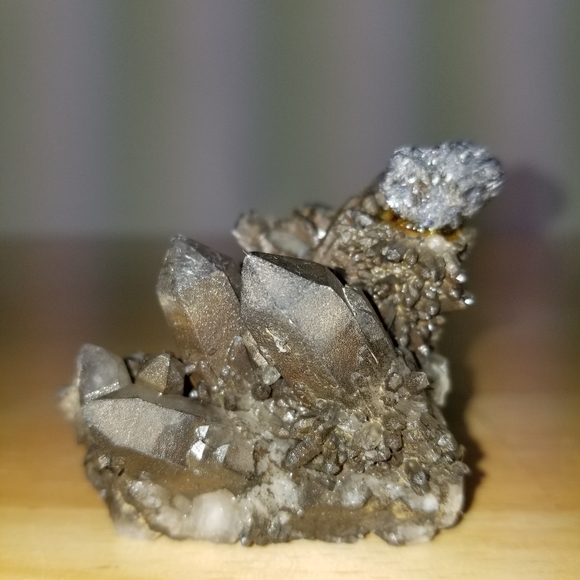 #1131 Rare Collectible Real Black Crystal & Fools - Picture 1 of 13